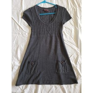 Grey Sweater Dress